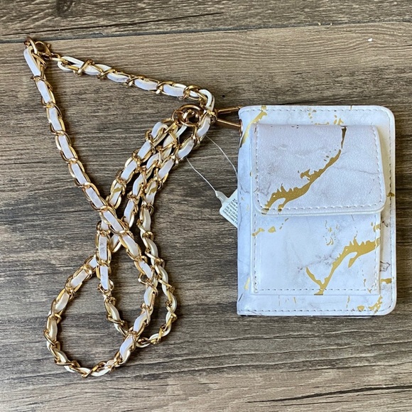 Claire's Handbags - NWT Claire's Girl’s White Card Holder